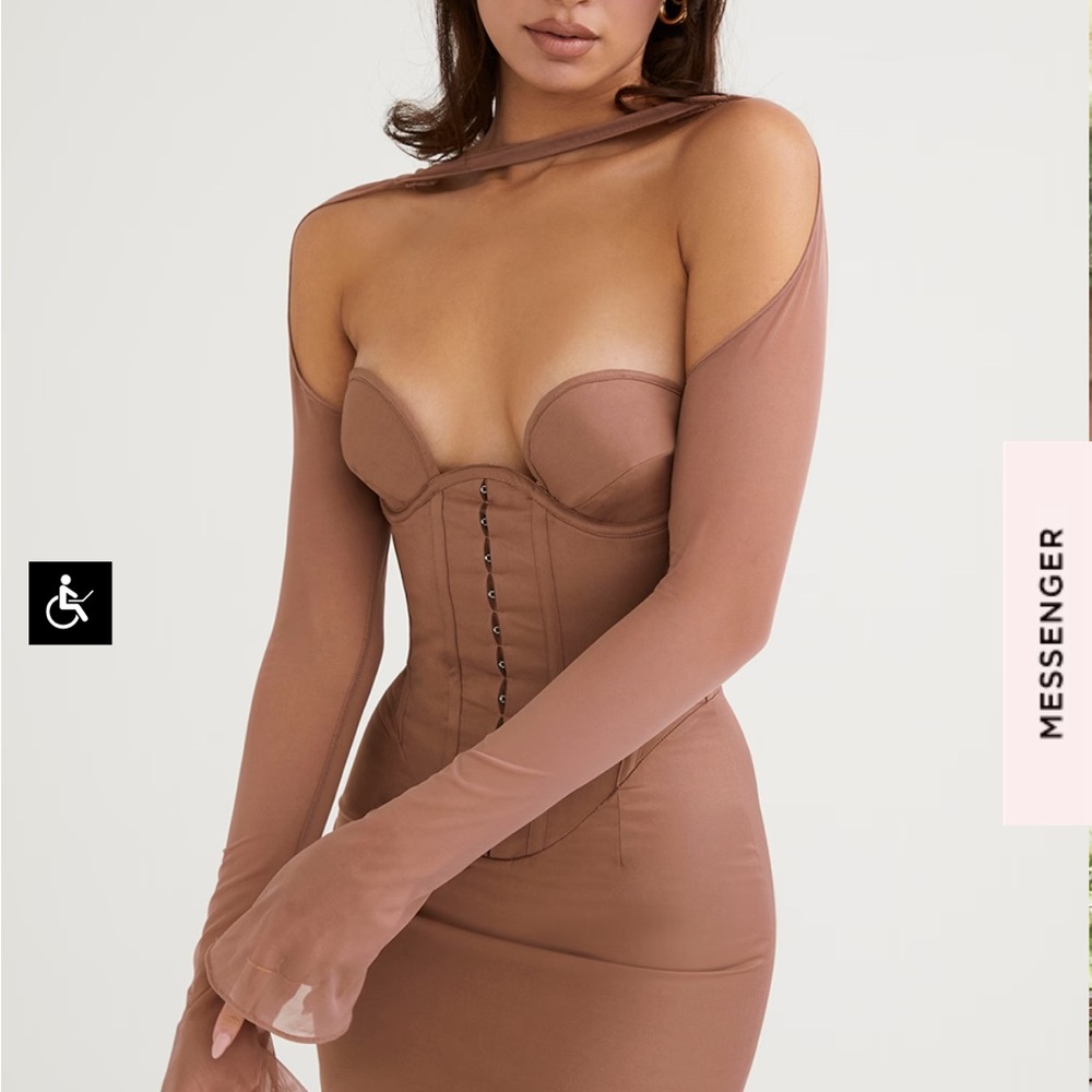 HOUSE OF CB MAYARA CORSET DRESS